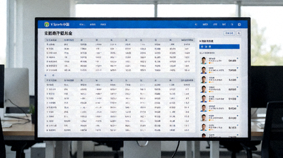 V体育中国球队资料库球员数据统计页面