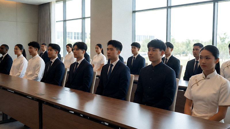 亚冠联赛开幕式现场，各参赛球队代表出席抽签仪式